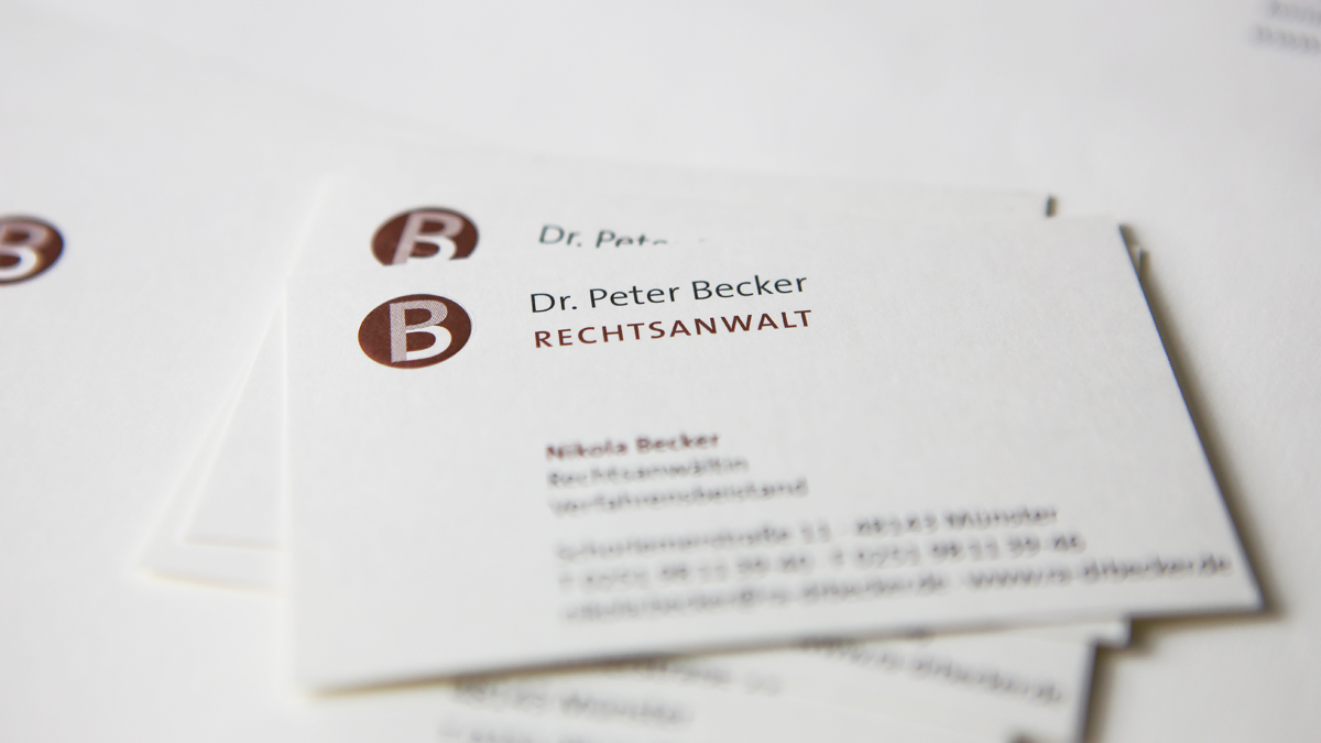 X und Y Design Peter Becker Rechtsanwalt