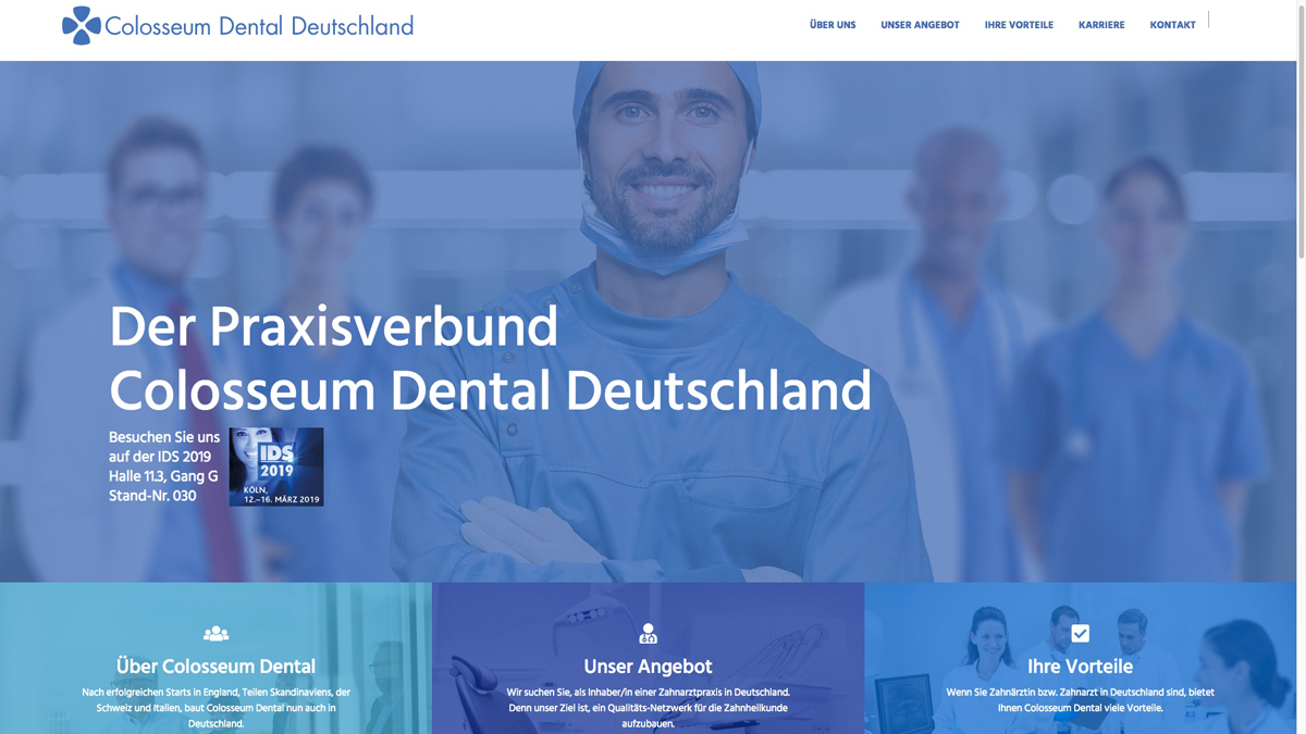 X und Y Design Colusseum Dental Deutschland