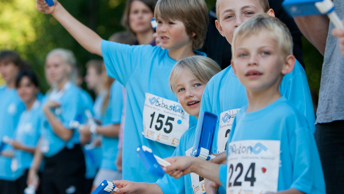 X und Y Design Stadtwerke Muenster Kids Marathon